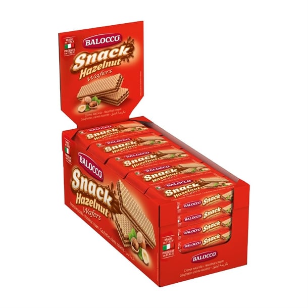 Balocco Snack Wafers Hazelnut 30x45g cz724