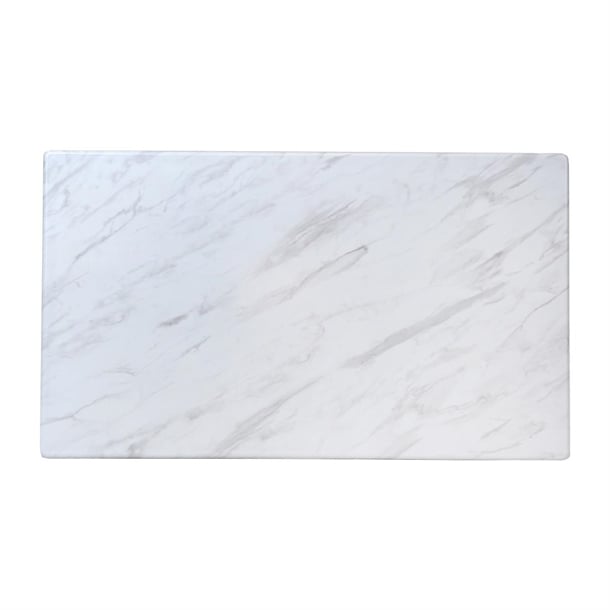 Rectangular Laminate Table Top Marble 1200x700mm (2 Pack) cz854