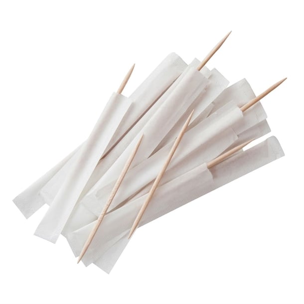 Beaumont Paper Wrapped Wooden Toothpick (1000 Pack) cz902