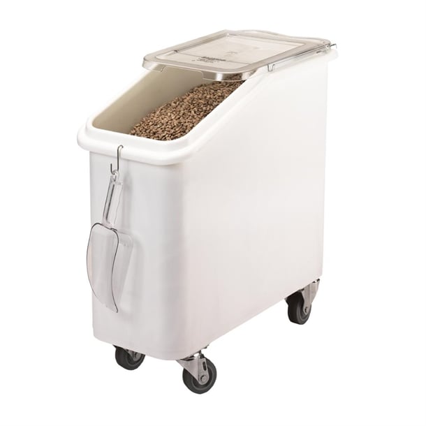 Cambro Mobile Ingredient Bin White 81Ltr db125