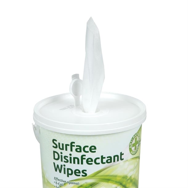 EcoTech Disinfectant Surface Wipes Bucket p_de324