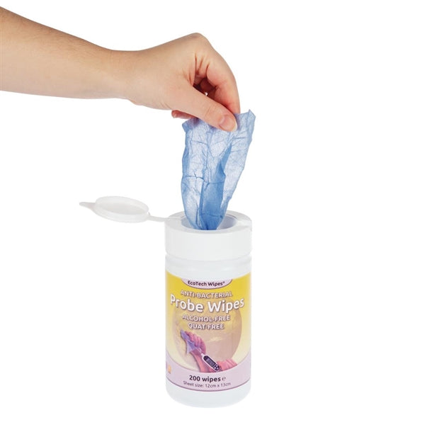 Alcohol-Free Quat-Free Food Probe Wipes (200 Pack) de853