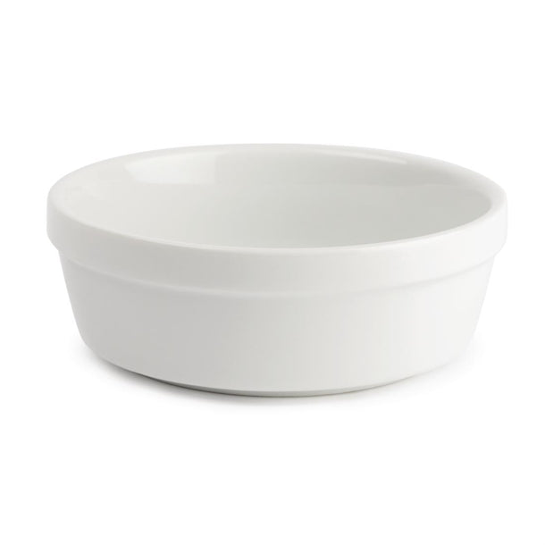 Olympia Whiteware Round Pie Bowls 119mm (6 Pack) dk808