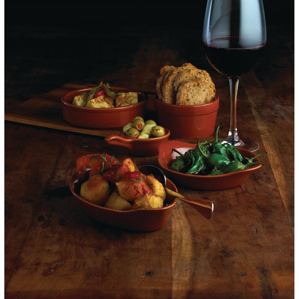 Olympia Mediterranean Ramekins Rustic 95mm (6 Pack) dk822