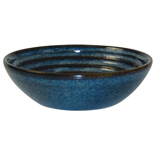 Churchill Bit on the Side Blue Ripple Dip Dishes 113mm (12 Pack) dl421
