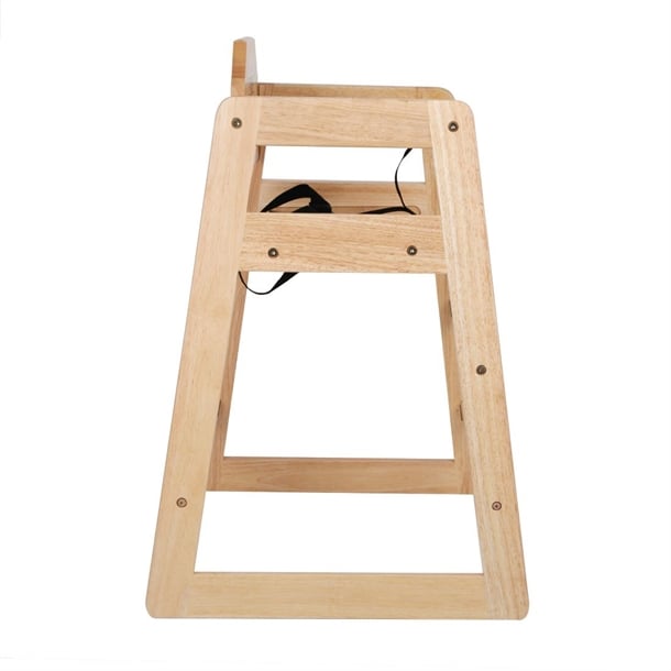 Bolero Wooden Highchair Natural Finish dl900