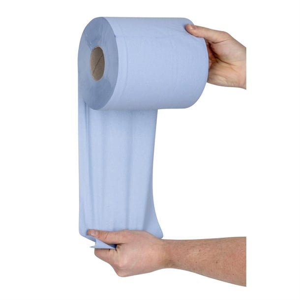 Jantex Centrefeed Blue Rolls 2-Ply 120m (6 Pack) dl921