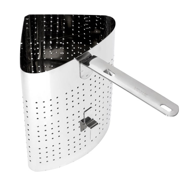 Vogue Stainless Steel Pasta Basket 21x32cm dm058