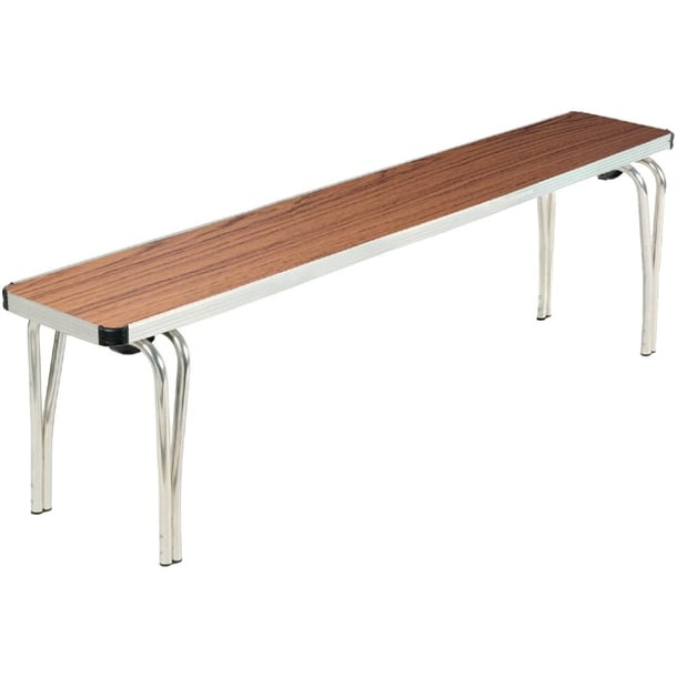 Gopak Contour Stacking Bench Teak Effect p_dm943