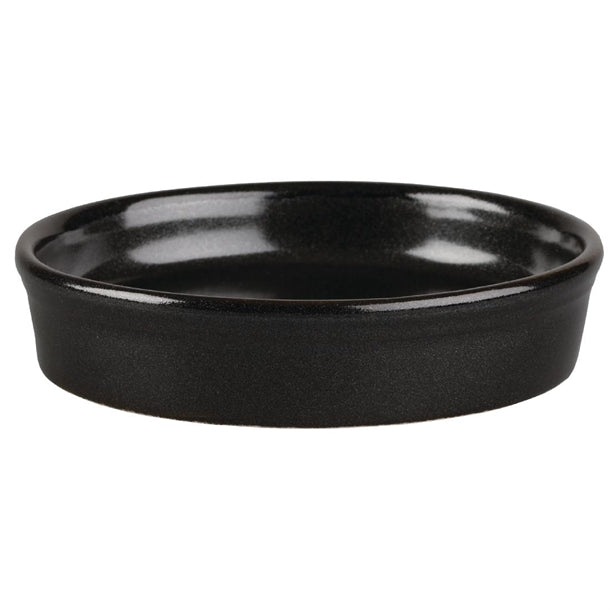 Churchill Mediterranean Mezze Dishes Black 127mm (12 Pack) dn509