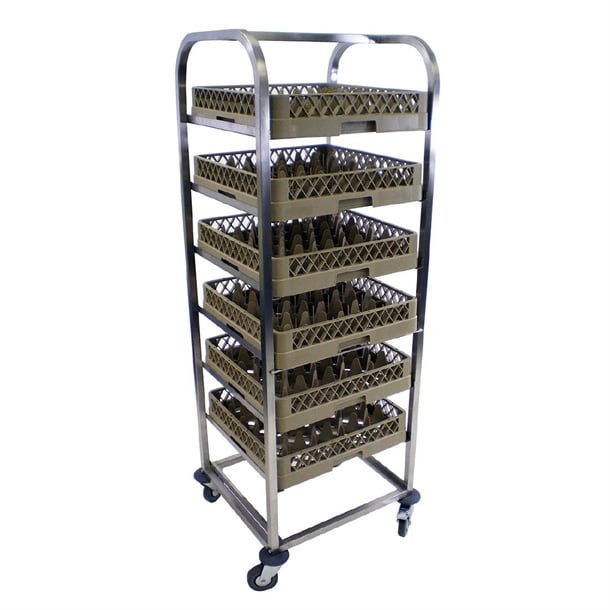 Craven Stainless Steel Dishwasher Basket Trolley dn595