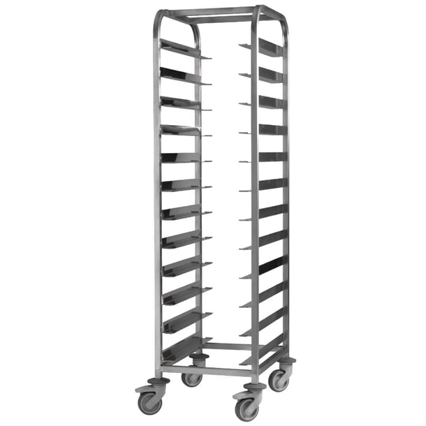 EAIS Stainless Steel Clearing Trolley 12 Shelves dp292
