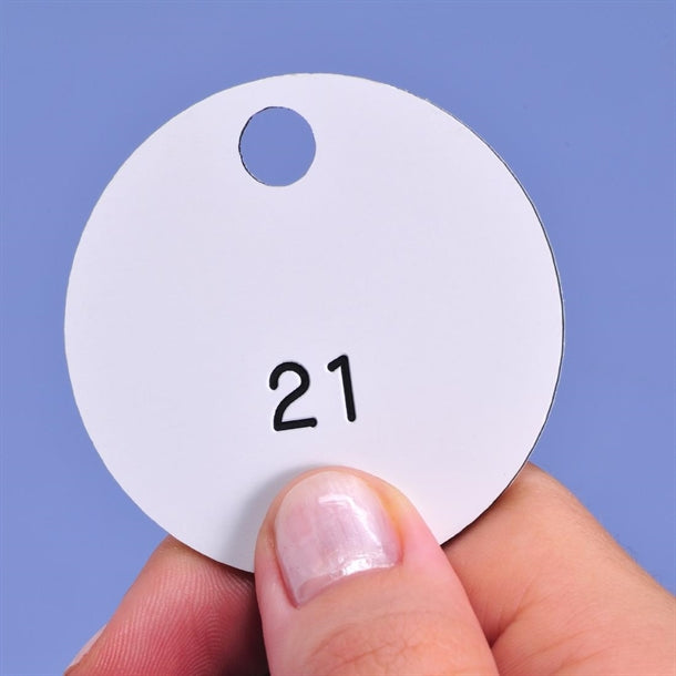 Chrome Plated Steel Hangers with Tags (50 Pack) dp918