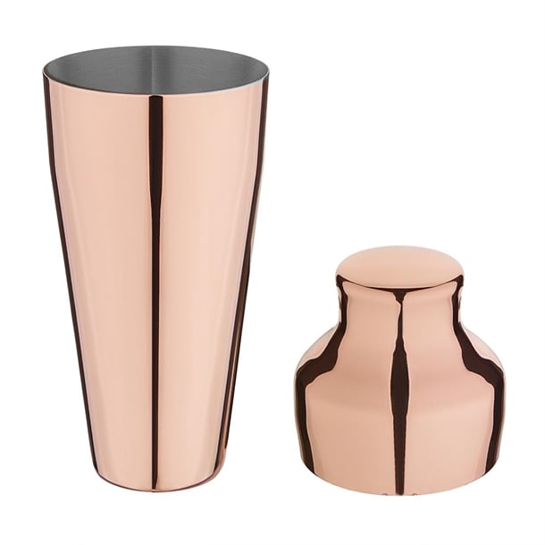 Olympia French Cocktail Shaker Copper dr608