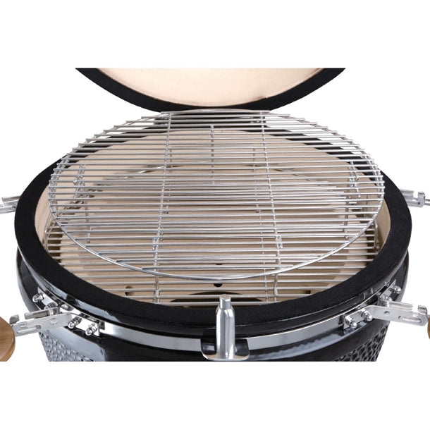 Buffalo XL Ceramic Kamado BBQ Grill 22" dr826