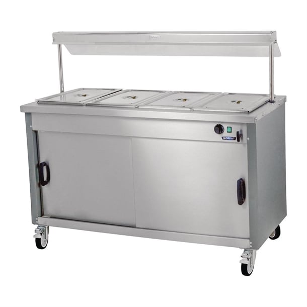 Moffat Mobile Hot Cupboard with Dry Heat Bain Marie 4FBM dt597