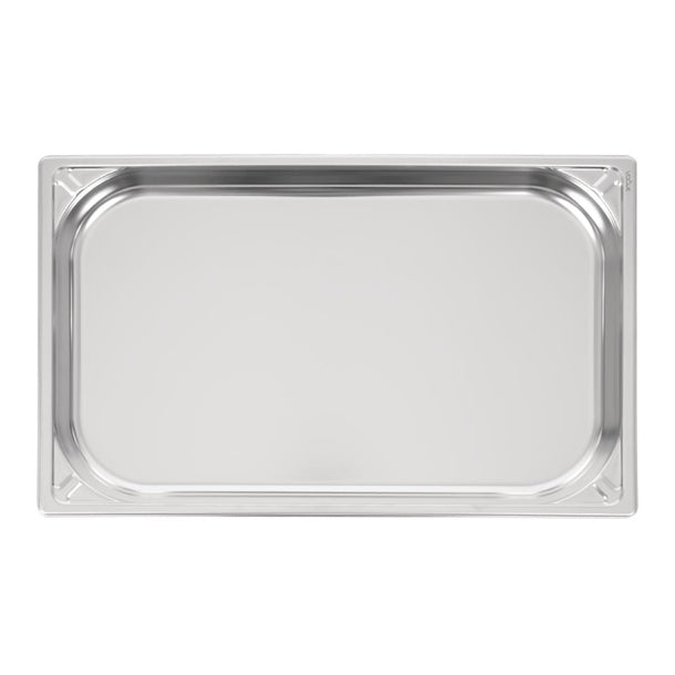 Vogue Heavy Duty Stainless Steel 1/1 GN Pan 40mm dw432