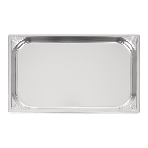 Vogue Heavy Duty Stainless Steel 1/1 GN Pan 40mm dw432