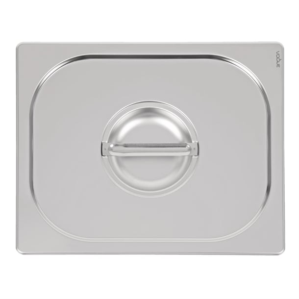 Vogue Heavy Duty Stainless Steel 1/2 Gastronorm Tray Lid dw456
