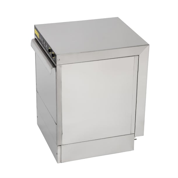 Buffalo Undercounter Glasswasher with Drain Pump 400x400mm Baskets dw467