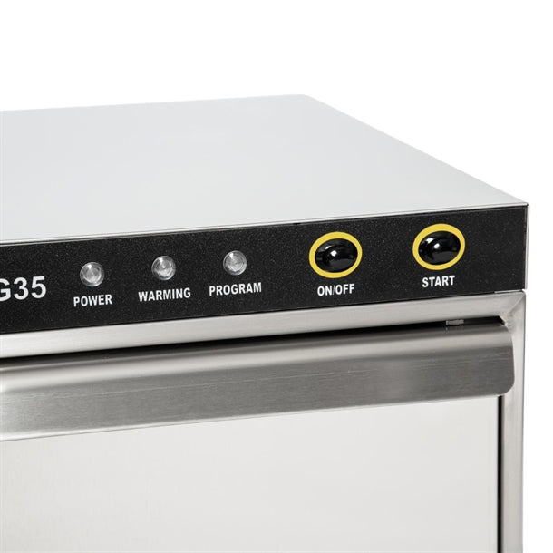 Buffalo Countertop Glasswasher 350x 350mm Baskets dw464