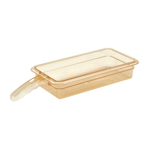Cambro High Heat Polycarbonate 1/3 Handled Gastronorm 65mm hr259