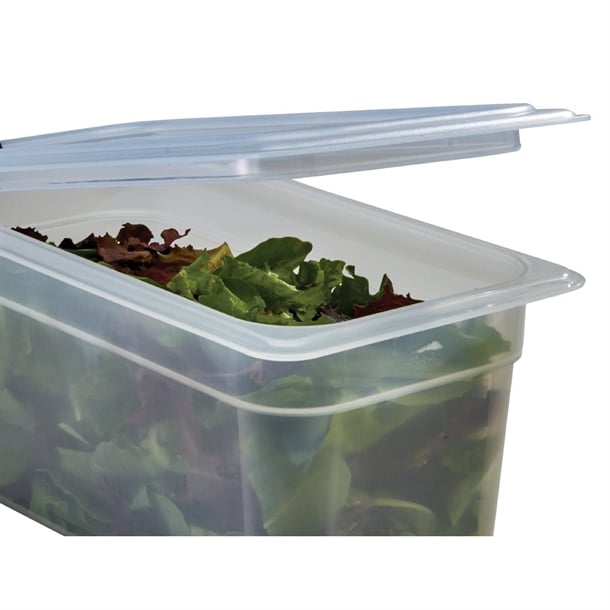 Cambro Polypropylene 1/4 Gastronorm Food Tray 100mm dw506