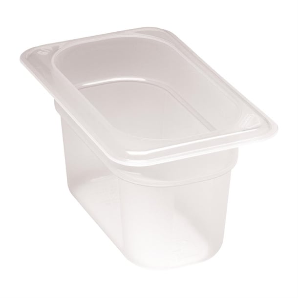 Cambro Polypropylene 1/9 Gastronorm Food Tray 100mm dw510