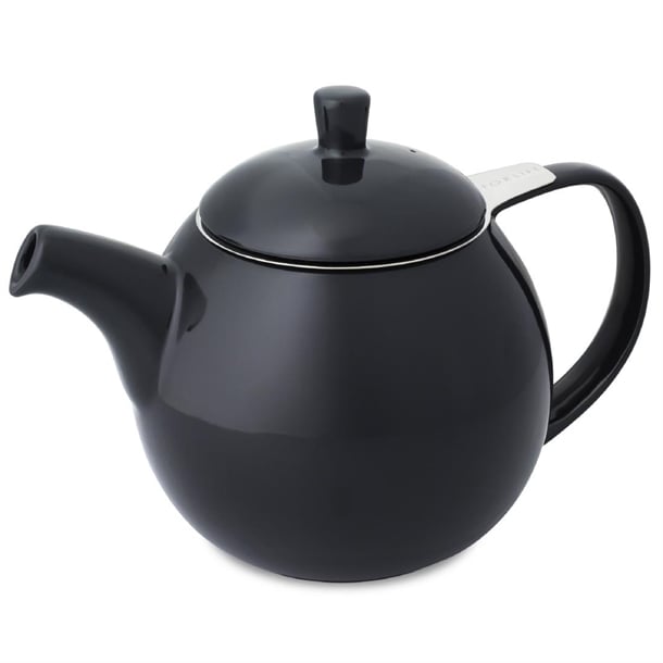 Forlife Black Curve Teapot 45oz dx489
