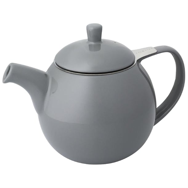 Forlife Grey Curve Teapot 45oz dx494