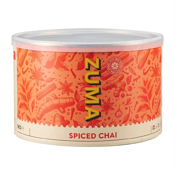 Zuma Spiced Chai (vegan) 1kg Tin dx623