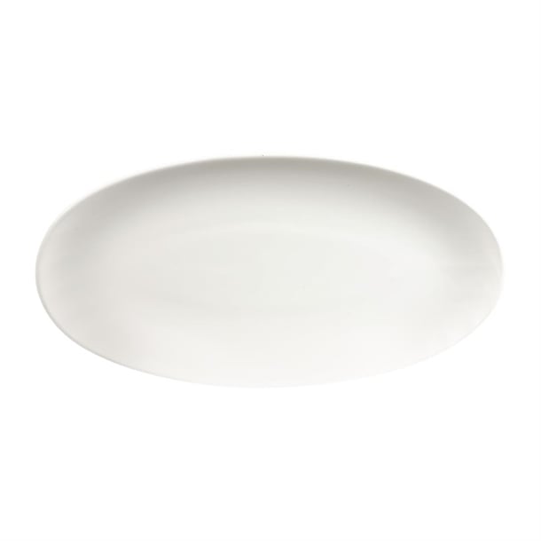 Churchill Chefs Plates Oval Plates White 347mm (6 Pack) dy127