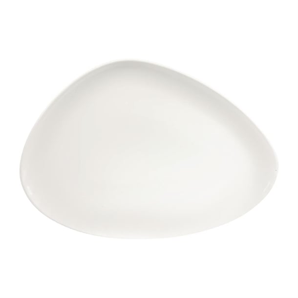 Churchill Chefs Plates Triangular Plates White 356mm (6 Pack) dy129