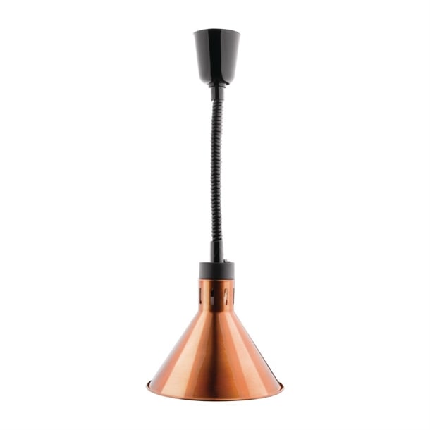 Buffalo Conical Retractable Heat Shade Copper Finish dy463