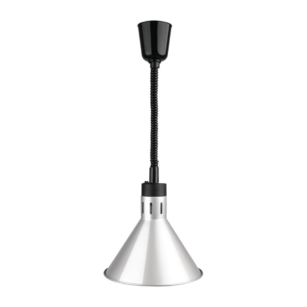 Buffalo Conical Retractable Heat Shade Silver Finish dy464