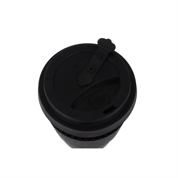 ecoffee cup Reusable Coffee Cup Kerr & Napier Black 12oz dy487