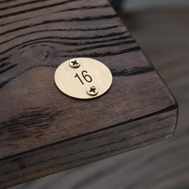 Olympia Table Numbers Bronze (16-20) dy777