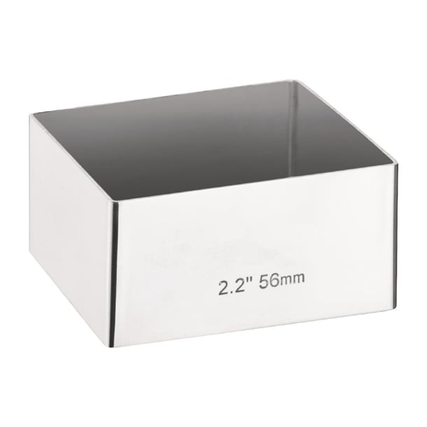 Square Mini Gateaux Mould 60 x 60mm e063