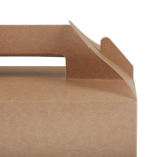 Colpac Recyclable Kraft Gable Boxes Small (125 Pack) fa361