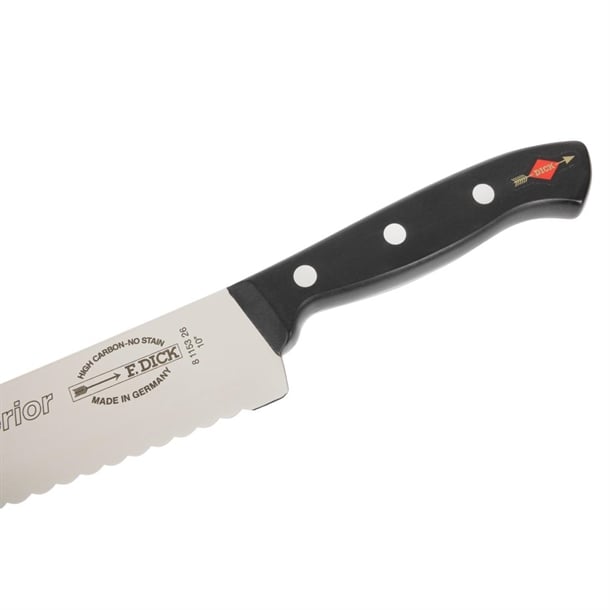 Dick Superior Bread Knife Black 26cm fb054