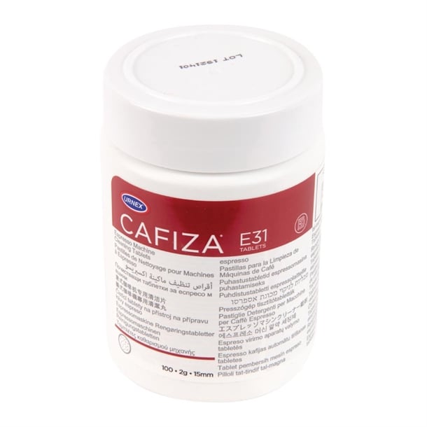 Urnex Cafiza E31 Espresso Machine Cleaner Tablets 2g (100 Pack) cx503