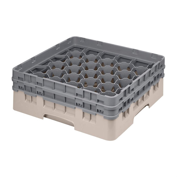 Cambro Camrack Beige 30 Compartments Max Glass Height 133mm fd074