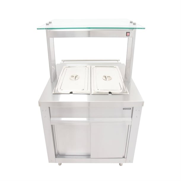 Parry Flexi-Serve Ambient GN Buffet Bar with Chilled Cupboard p_fd212