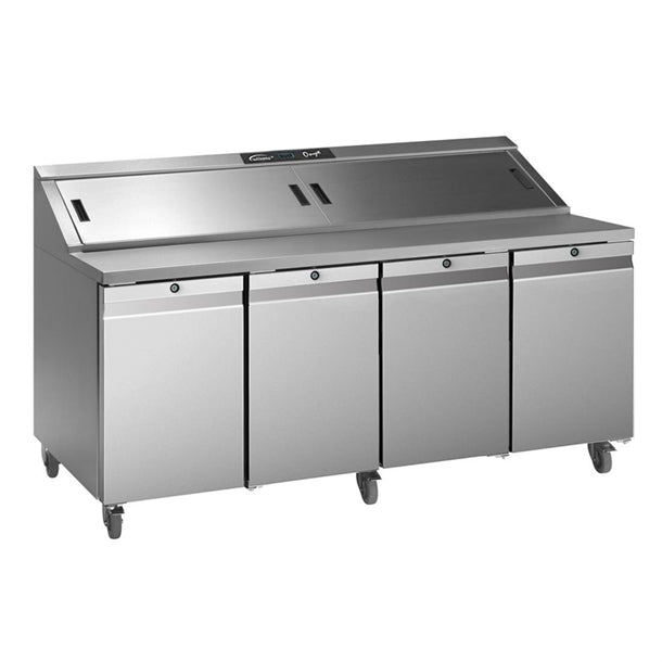 Williams Onyx 4 Door Refrigerated Prep Counter 835Ltr CPC4-SS fd368