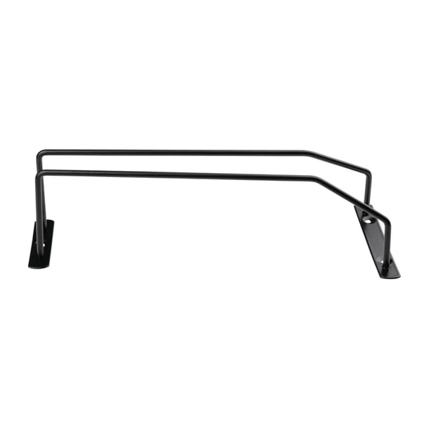 Olympia Wine Glass Rack Black 254mm fd987