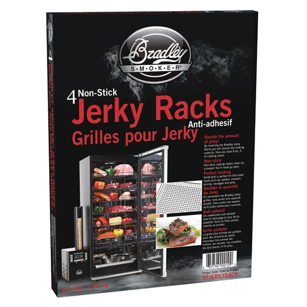 Bradley Smoker Non Stick Jerky Racks (4 Pack) fe664