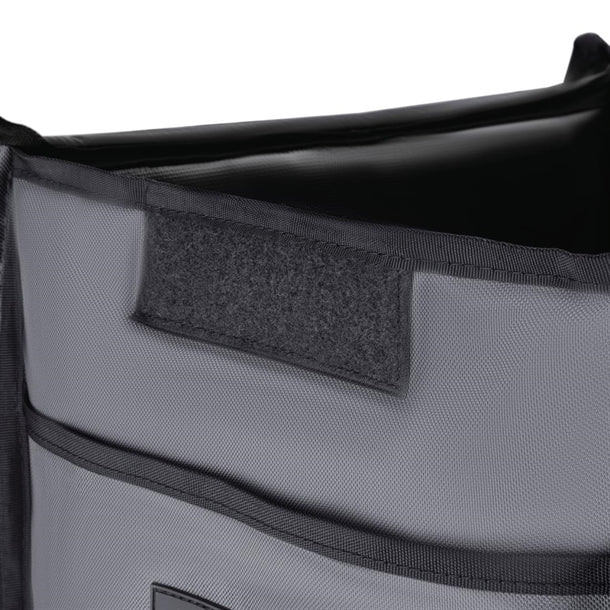 Vogue Insulated Folding Delivery Bag Grey p_fr225