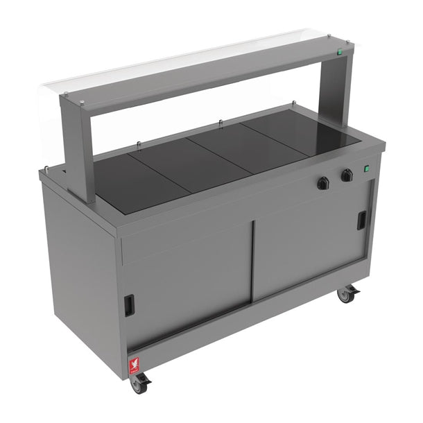 Falcon Hot Cupboard Servery Counter with Gantry FC4 p_fs020