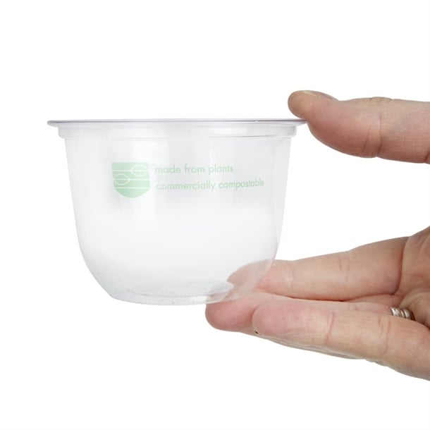 Vegware 96-Series Compostable PLA Deli Pots p_fs171