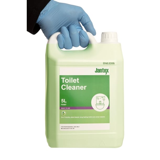 Jantex Green Toilet Cleaner Ready To Use 5Ltr fs407